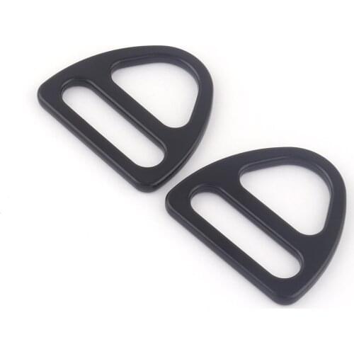 Black Adjustable Belt Buckle Slide Buckles,Rectangle Metal Purse Clasp Buckle,Bag Strap Buckle Making Handbag Webbing Hardware