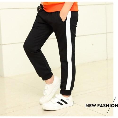Childrens Pants 2018 Spring New 5 Boys Trousers Casual Pants 6 Primary School 9 Sports Pants 7 Childrens Wear 3-14 Years Old