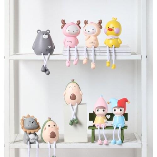 1Set Resin Couples Dolls Long-Legged Doll Wedding Room Decoration Cute Couples Figurines & Miniatures