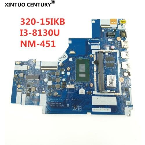 For Lenovo 320-15ISK 520-15ISK notebook motherboard DG421 GD521 DG721 NM-B242 motherboard CPU i3 6006U 4G DDR4 100% test ok