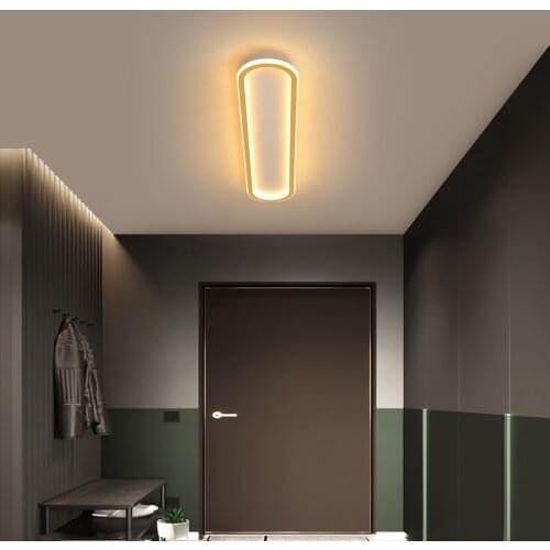 Minimalism LED Ceiling Light Modern Aisle Lights Ceiling Lamp for Living Room Dining Room Bedroom Indoor Lighting