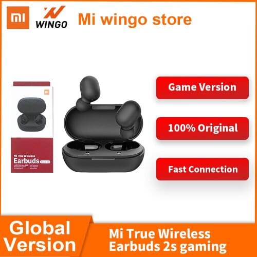 Global Version Original Xiaomi Mi True Wireless Earbuds Basic 2s Bluetooth 5.0 touch control TWS earphone gaming mode headphone