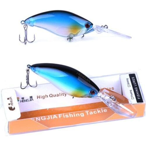 1PCS Crankbaits Hard Plastic Fishing Lures 17.8g 105mm Floating Deep Diving Artificial Wobblers Baits Pesca Fishing Tackles