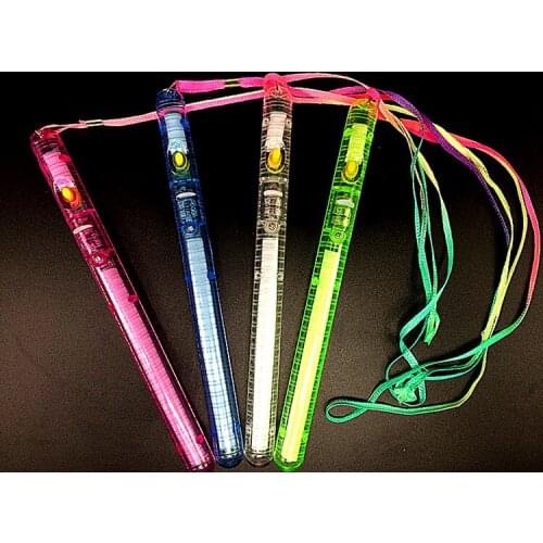 Manufacturers sales flash rod colorful fluorescent rod evening atmosphere to boost props light-emitting rod LED electronic rod