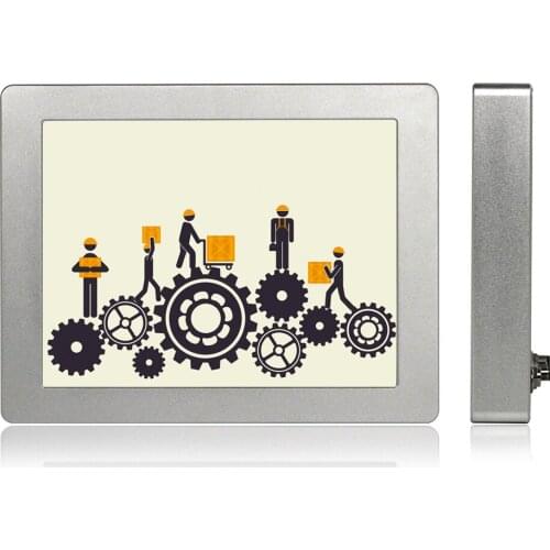 12" industrial panel pc i3 6100u msata ssd rugged waterproof aluminum alloy fanless computer for pharmaceutical manufacturing