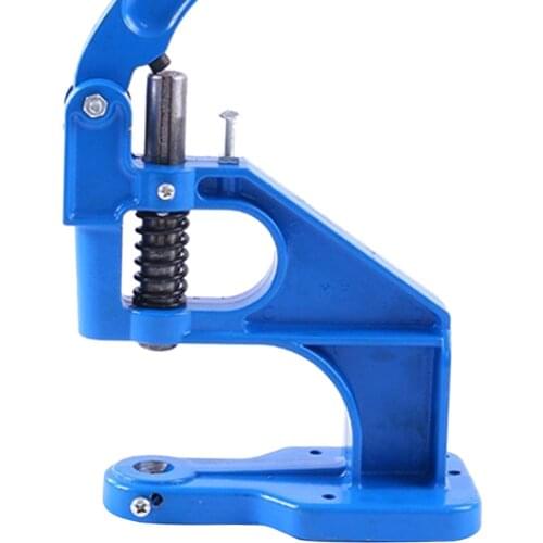 Hand Press Grommet Machine Grommets Eyelet Tool Kit Heavy Duty for Industrial Home Use Snap Button Punching