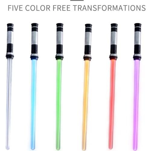 Lightsaber toy for children, Jedi Sabre Laser Sword light up led Flashing light saber toys