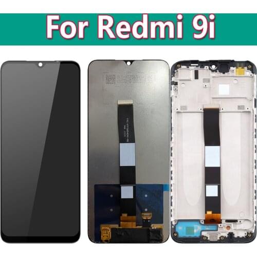 Original 6.53" For Xiaomi Redmi 9i M2006C3LII LCD Display Touch Screen Digiziter Assembly Replacement Parts