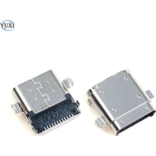 YuXi 1 Piece USB Type-C USB C Charging Port For Dell XPS12 9250 XPS12D 9Q23 9Q33 Laptop DC Jack Power Connector