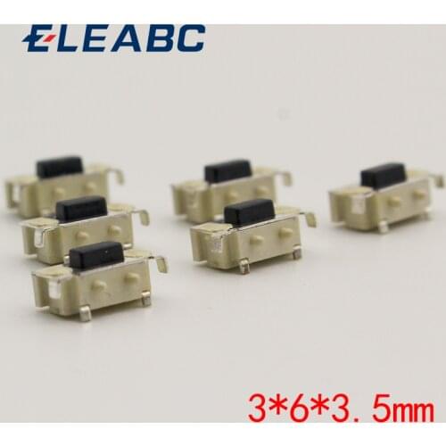 100PCS SMT 3X6X3.5MM Tactile Tact Push Button Micro Switch Momentary