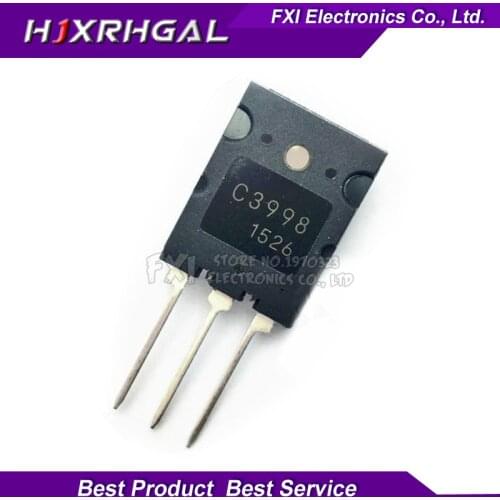 2pcs C3998 TO-3P 2SC3998 25A 1500V transistor original
