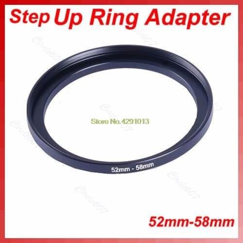 2020 New 1PC Metal 52mm-58mm Step Up Filter Lens Ring Adapter 52-58 mm 52 to 58 Stepping