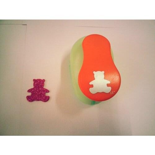 Free shipping 1.5 inch(about 3.7cm) teddy Bear design of eva foam punch paper punch for Scrapbooking paper crafting punch