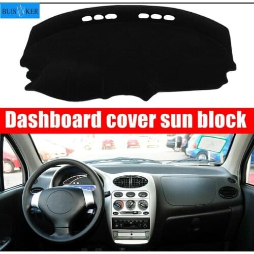 For Chery QQ A1 QQ3 QQ6 Sweet IQ MVM110 A1 08-11 Dashboard Cover Sun Shade Dash Mat Pad Carpet Car Stickers Interior Accessories