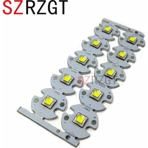 CREE XML XM-L T6 LED U2 10W WHITE High Power LED chip on 12mm 14mm 16mm 20mm PCB