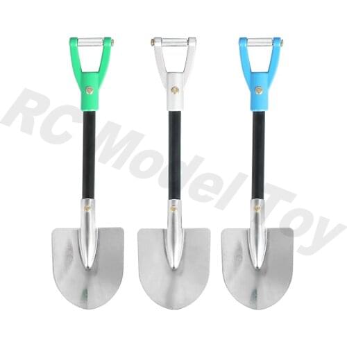RC Car 1:10 Scale Accessories Metal Shovel for 1/10 RC Crawler Axial SCX10 Wraith Traxxas TRX4 D90 D110 TF2 Simulation Toys