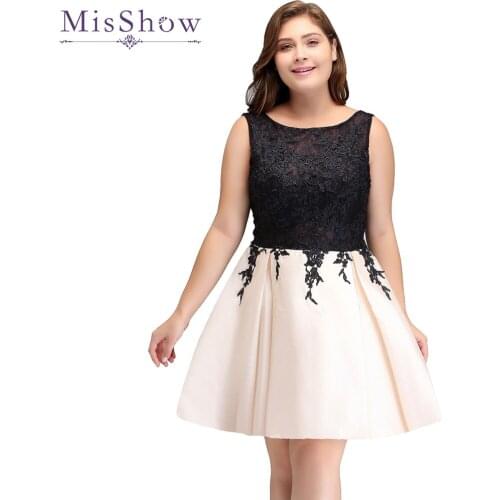 Short prom dresses plus size Sexy Backless Satin Lace Prom Gown Formal Dress Women Occasion Party Dresses Robe De Soiree