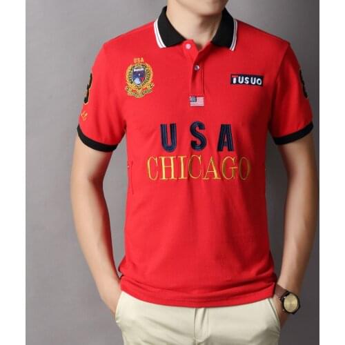 2021 Summer New Polo Shirt Mens Cotton Casual Polo Mens Loose Breathable Embroidery Lapel Short Sleeve Chemise Homme S-6XL