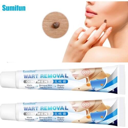 Sumifun 20g Skin Tags Warts Remover Cream Face Body Tag Remover Herbal Ointment Foot Corn Antibacterial Plaster Skin Beauty