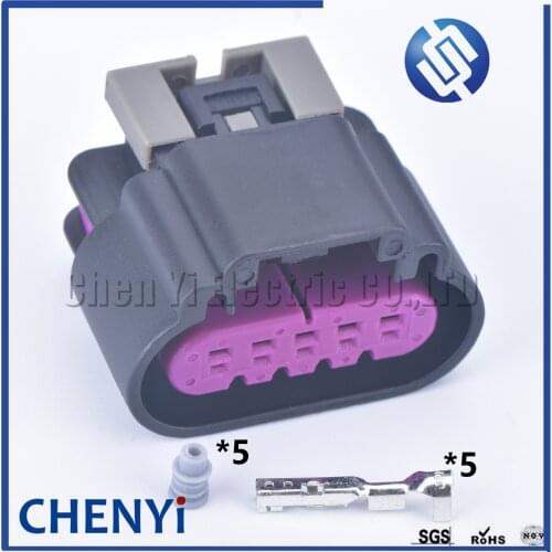 1 set Delphi 5 Pin GT 150 Sealed Female Air Flow Meter Connector Plug automotive waterproof Connector For Chevrolet Buick