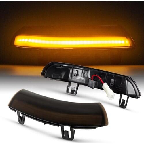 2Pcs LED Dynamic Mirror Turn Signal Flowing Water Blinker Light For VW Golf 5 MK5 EOS Jetta Passat Sharan For Skoda Superb B5