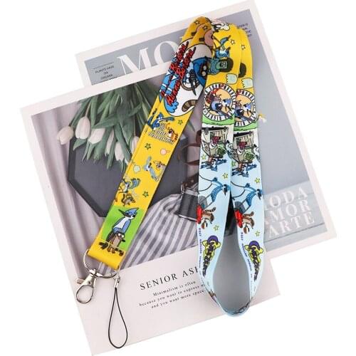 24pcs/lot MD1171 DMLSKY Cartoon Multi-function Mobile Phone Strap Neck Lanyards for keys ID Lanyard Badge Neck Straps webbing