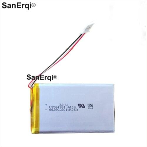 3600mAh Battery 3.7V for Ibasso DX80 Player New Li-po Lithium Polymer Rechargeable Accumulator Pack Replacement Battery