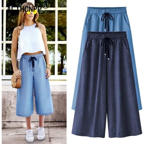 ALTHCNPP Women's Cropped Trousers
