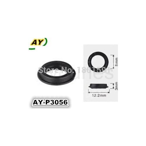 Free shipping top new material 500pieces auto parts fuel injector plastic part pintle cap for AY-P3056 12.2*3*8mm