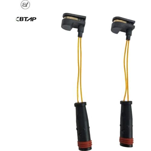 BTAP 2PCS Front and Rear Brake Pads Sensor For Mercedes-Benz W220 W211 W164 E500 S500 R500 R350 1645401017 2205401517 New
