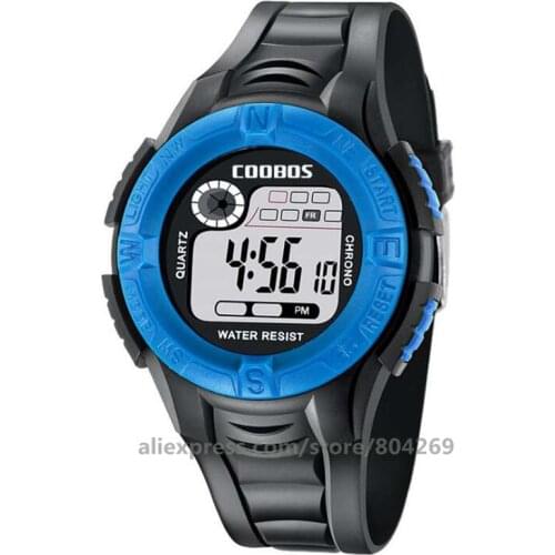 Best Sell Digital Watch Men Fashion LED Waterproof Digital Quartz WristWatches Military Sport Mens Wrist Watches 0908