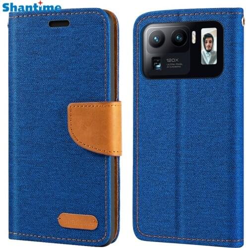 Oxford Leather Wallet Case For Xiaomi Mi 11 Ultra With TPU Soft Back Cover Magnet Flip Case For Xiaomi Mi 11 Ultra
