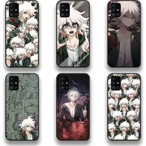 Danganronpa Nagito Komaeda Anime Phone Case For Samsung Galaxy A21S A01 A11 A31 A81 A10 A20E A30 A40 A50 A70 A80 A71 A51