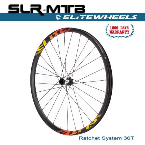 ELITEWHEELS 29er MTB Carbon Wheelset XC 30mm Wide 25mm Depth Rims MS HG XD PRO Ratchet System 36T Hub For Cross Country Cycling