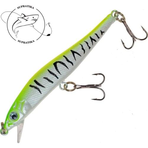 5g/8cm Minnow Artificial ABS Plastic Hard Bait Wobbler Swimbait 6# With Hook Diving Depth 1M Bionic Bait 3D Eyes Fishing Lures
