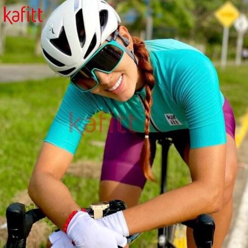 Kafit summer new ladies professional outdoor training suit track and field sportswear team suit triathlon cycling suit