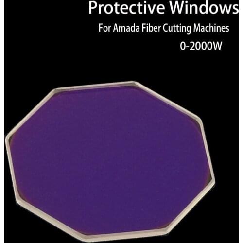 Laser 0-2000W Protective Windows Dia.33mm T1.5 Quartz Fused Silica JGS1 for Amada 1064nm Fiber Laser Cutting Machine