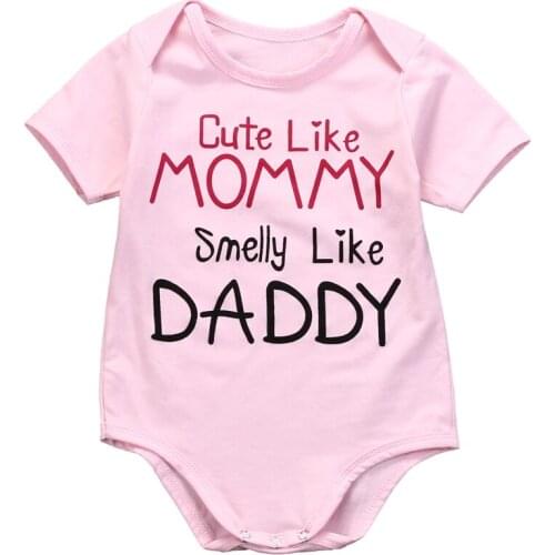 Newborn Baby Newborn Girl Clothes Romper Jumpsuit Outfits Sunsuit Costume pink