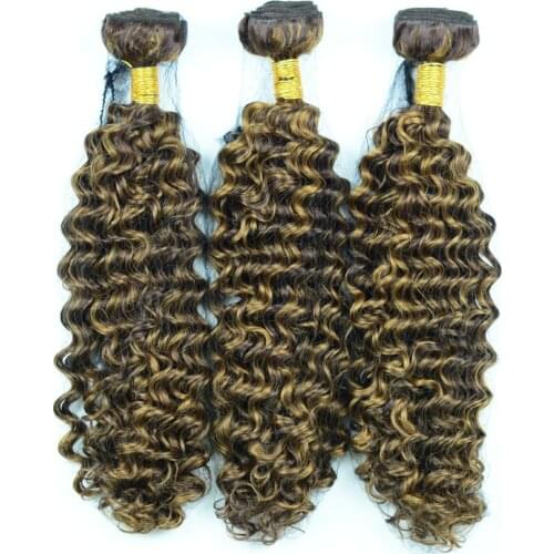 Adorable Premium Soft Synthetic Hair Bundles 100g,Cheap Piano Color Deep Wave Double Weft Heat Resistant Fiber Hair Wicks F4-27