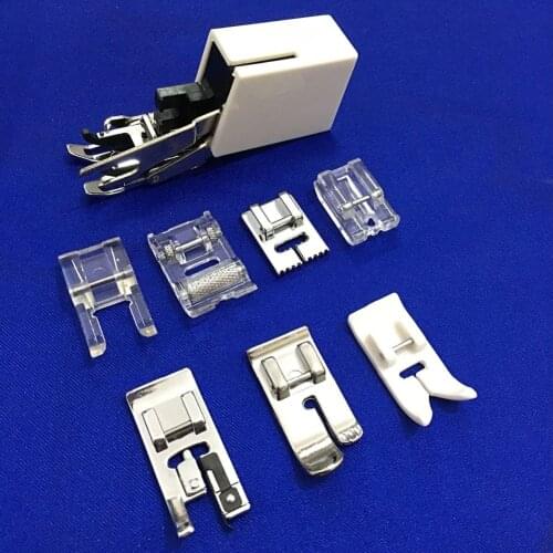 Sew Perfect 8pc. Utility Presser Foot Package for All Low Shank - Singer, Brother, Janome and More! AA7177
