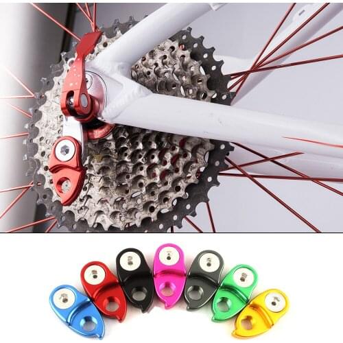 Bicycle Frame Rear Derailleur Hanger Hook Extender Extension Gear Tail for MTB Road Cycling Bike Accessories 40/42/46/50T 7Color
