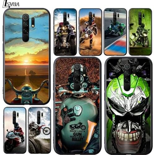 Retro Moto Cross Motorcycle For Xiaomi Redmi 9A 9C 9 Prime GO 8A 7A 6A 5A 4X S2 Pro Plus Phone Case