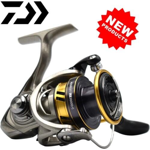 Daiwa Fishing Reel EXCELER LT 1000D/6000D Light and strong LC-ABS Metail Spool 4KG-12KG Ultraleve 185g-320g