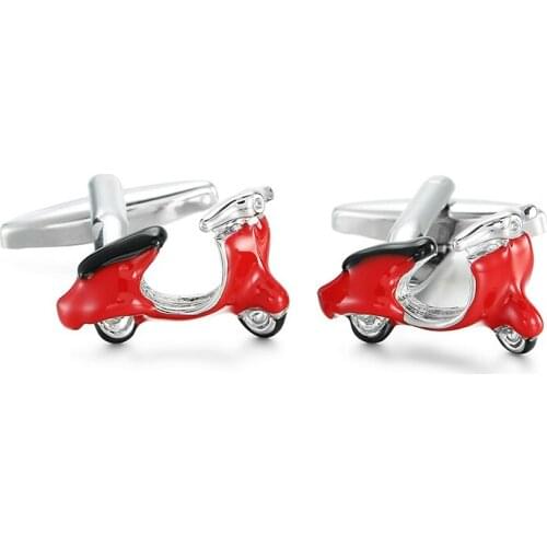 Silver color Motorcycle Cufflinks cuff links silvery color motorbike Shirt Cuff Button Christmas Gifts for Men Cuff link gemelos