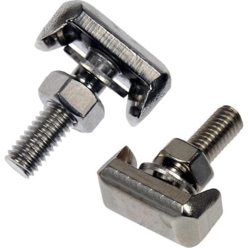 T-Bolts Stainless Steel Battery Terminal T-Bolt Tensioning Clamp Securing Car Accessories 19116852