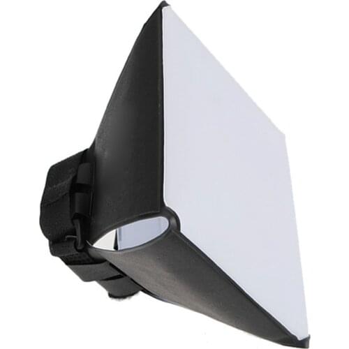 GloryStar Camera Photo Universal Foldable Soft Box Flash Diffuser Softbox for Canon 580EX 550Ex 540EZ 430EZ 420EZ 430EX 420EX
