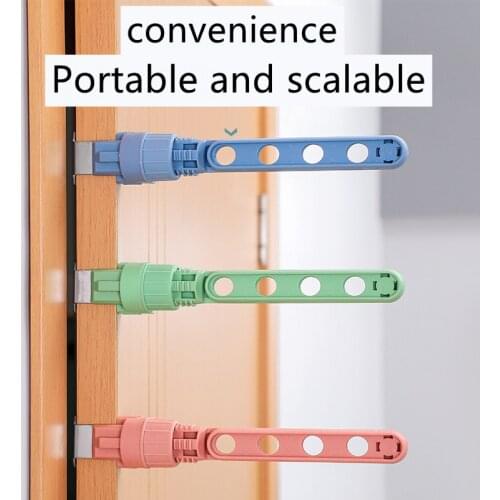 Clothing Window Frame Hanger Home Storage Finishing Retractable Indoor Space Saver Clothes Hangers Drying Rack hanging rack