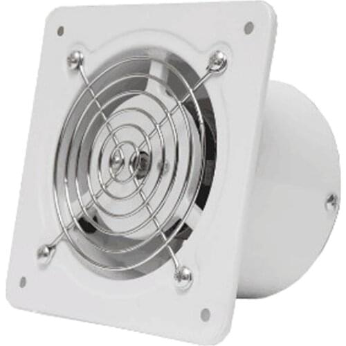 100mm 4'' Inline Duct Fan Quite Inline Duct Booster Exhaust Air Cooled Blower Ventilation Wall And Ceiling Mount