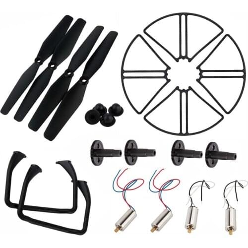 SJ/RC SJRC S20W S30W RC Quadcopter Spare Parts Engines Motors Blade Protection frame Landing gear Main Gear propeller cover