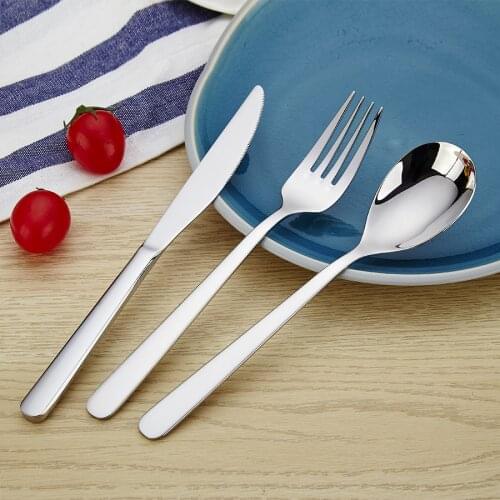 316 stainless steel steak knife fork spoon set steak knife four western hotel supplies